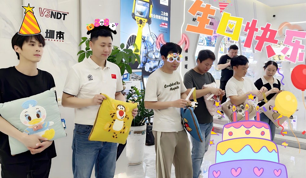定格美好，感恩相遇丨微視光電舉辦員工生日會